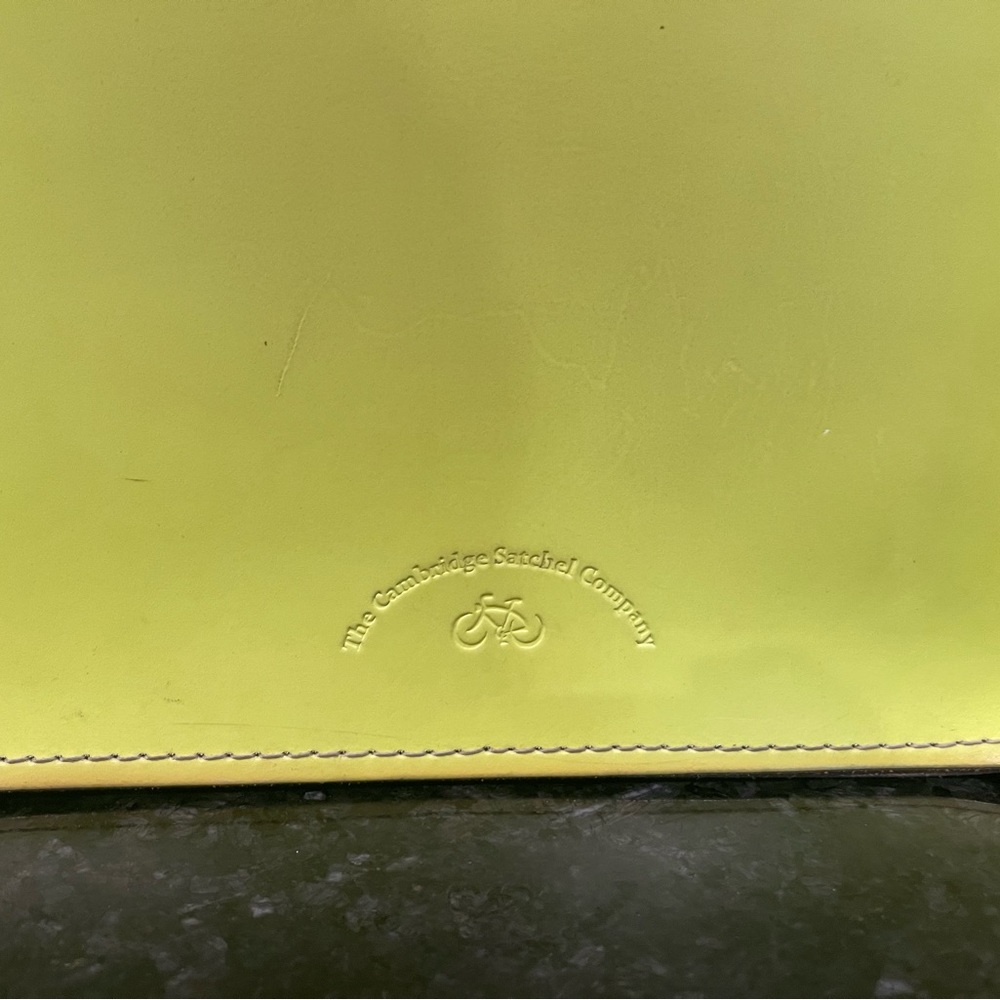 Neon Yellow Cambridge Satchel Company - Picture 10 of 10